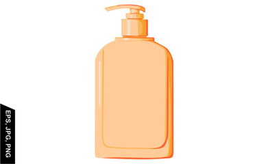 Bath Equipment vector - soft soap