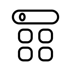 Calculator icon template