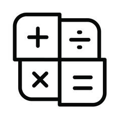 Calculator icon template