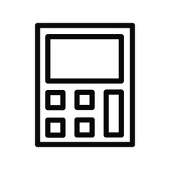 Calculator icon template