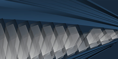 Obraz premium Abstract blue background