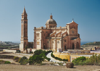 Fototapeta na wymiar Ta' Pinu Sanctuary, Gozo