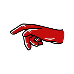 Obraz premium hands icon illustration
