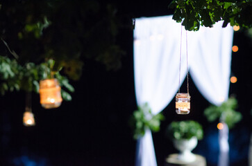 christmas decoration on the window