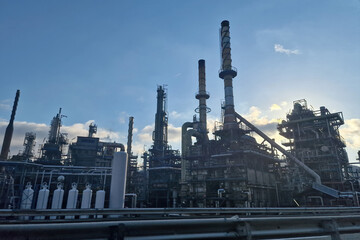 oil refinery pipelines power gas industry