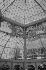 Crystal Palace in Madrid, Spain | Europe on B&W Film