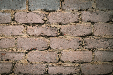 Wall background made of texture blocks