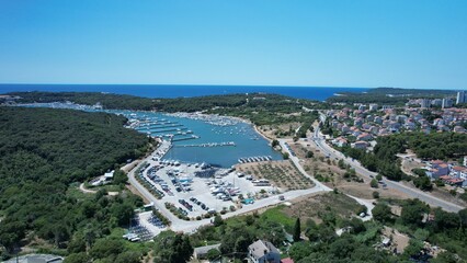 Harbour Pula Birdeye view