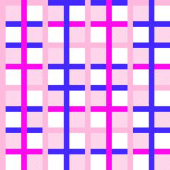 Abstract Geometric Squares Stripes Plaid Tartan Seamless Repeated Pattern Trendy Fashion Colors Perfect for Allover Fabric Print or Wrapping Paper Diagonal Lines