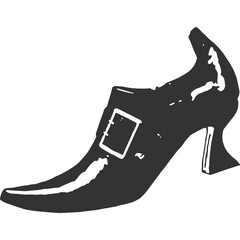 Witch Shoes Vintage Vector Svg