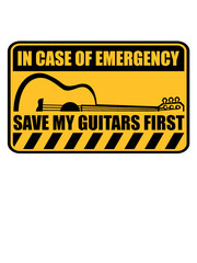 Save My Guitars First 