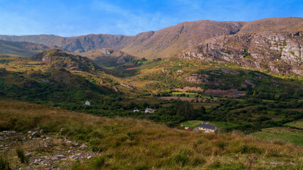 Coomerkane Glen in Caha Mountains