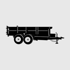 Big Tex Trailers SVG Bundle Cut File, Flatbed Semi Truck Svg, Flatbed Gooseneck Trailer Svg, Hauling Svg, Semi Cargo Trailer Svg,