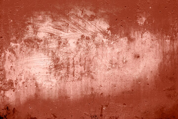 Old red wall grunge texture