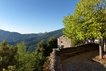 Campodonico village in Castagniccia mountain