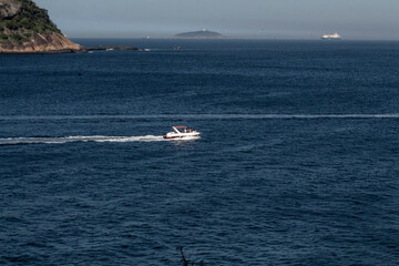 boat on the sea - Rio de Janeiro, Brazil