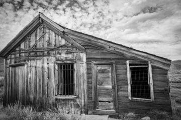 Obraz premium Bodie Jail - Bodie Ghost Town