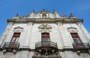 Classic traditional architecture in Santarem, Centro - Portugal 