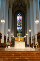 In einer Kirche in München