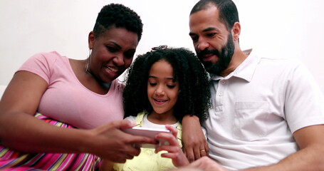 Happy hispanic man walking outside smiling