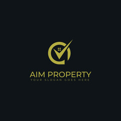 Real estate logo for corporate business