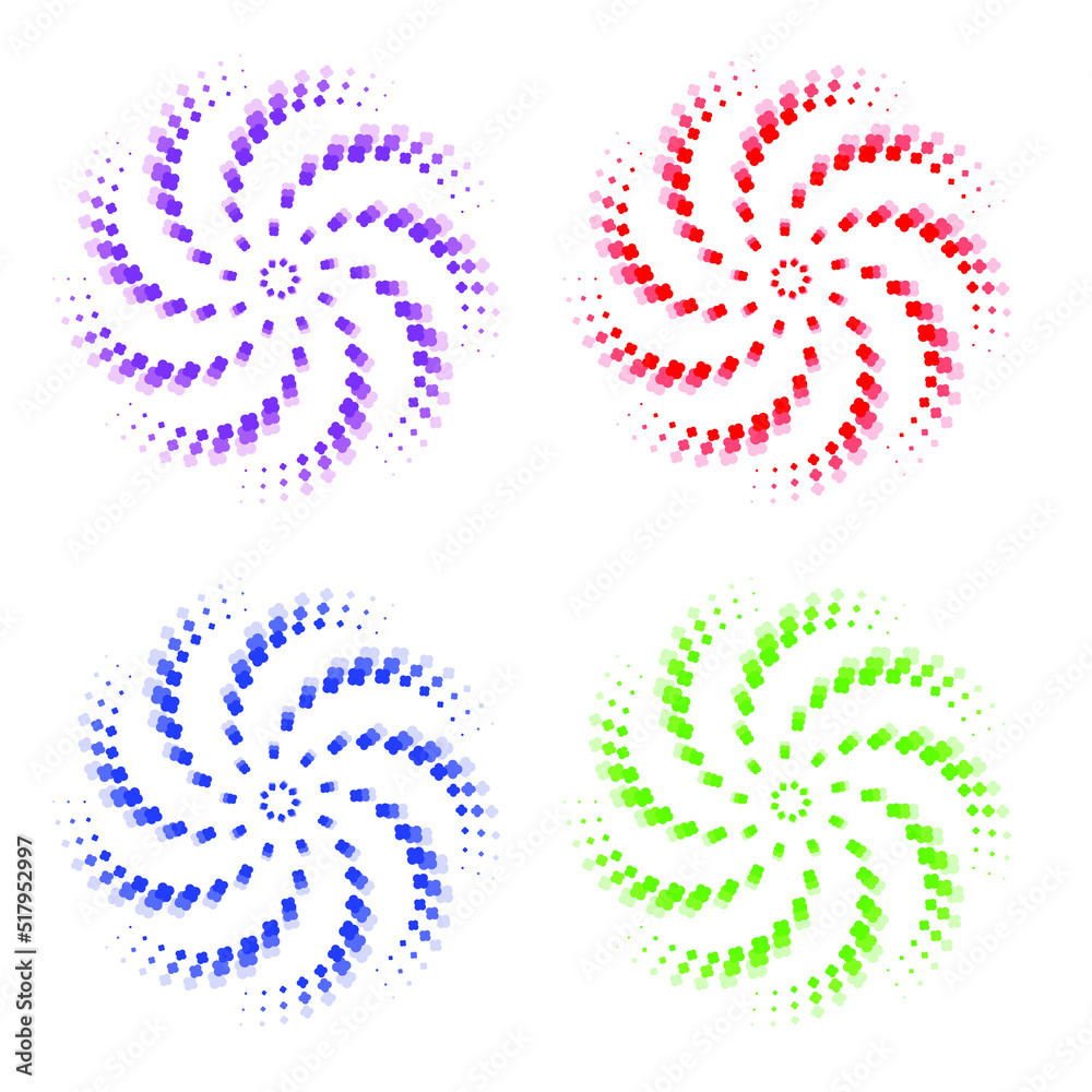 Wall mural abstract background for the design. abstract spiral. vector background.