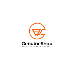 E Commerce logo design for online business