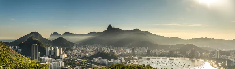 Papier Peint photo Lavable Rio de Janeiro Panorama Rio de Janeiro