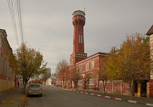 Fire department building in city Yelets