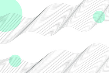 abstract background with waves