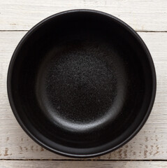 Black bowl