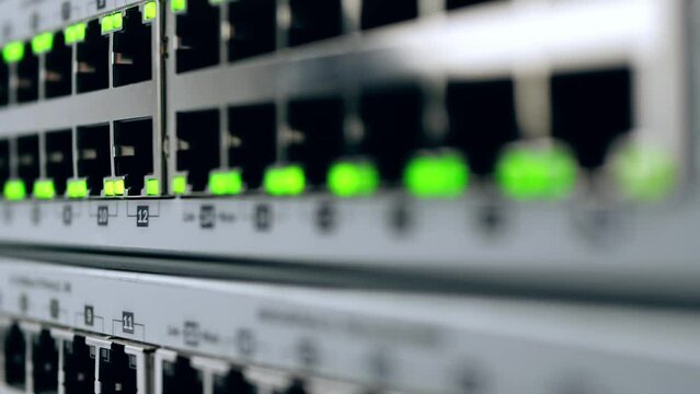 Computer network Ethernet switch ports 