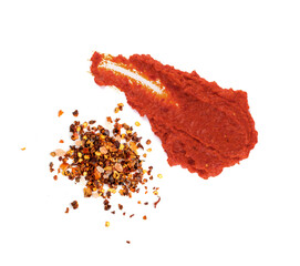 Hot Chili Paste Isolated
