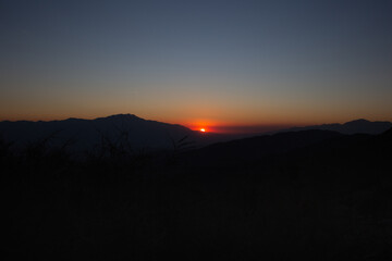 Sunset in Joshua Tree National Park