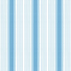 Obraz premium Blue stripes pattern, classic striped seamless background, Hand drawn brush strokes. vector stripes, cute paintbrush line backdrop