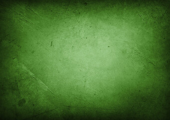 Green textured concrete background