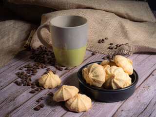 butter and coconut cookies 1