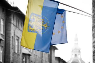 The flag of Upper Silesia