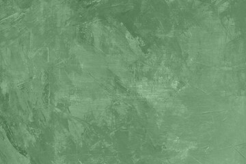 Green grungy wall background