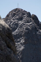 rock in the mountains