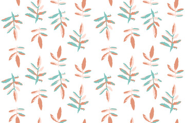 Bright summer print. Clothers design pattern. Modern texture. Abstract nature background.
