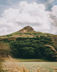 landscape with clouds