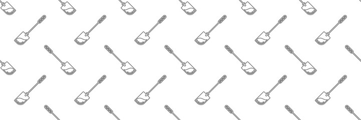 Spatula Icon Seamless Pattern M_2207001