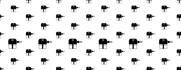 Anti Mosquito Fumigator Icon Seamless Pattern Y_2207001