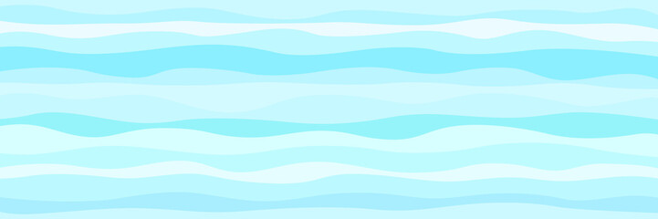 Abstract nautical wallpaper of the surface. Wavy sea background. Pattern with lines and waves. Multicolored texture. Decorative style. Doodle for design