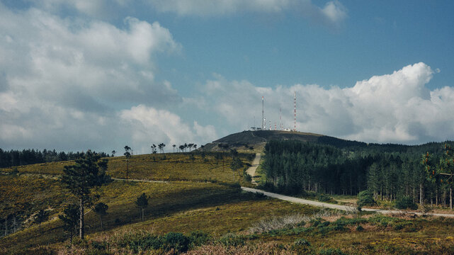 landscape in the mountains