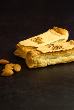 Unquera ties. Typical dessert from Cantabria, Spain,