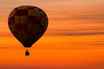 Ballooning at Sunset
