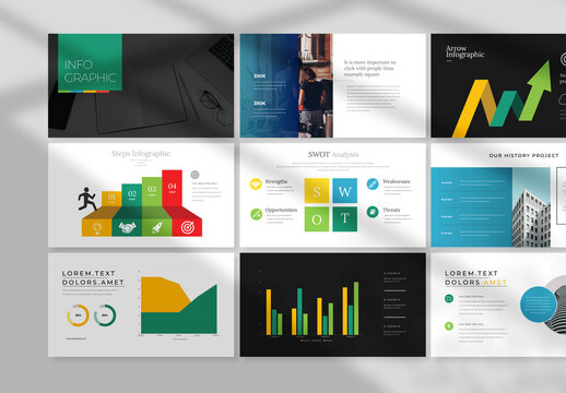 Infographic Presentation Layout