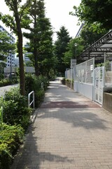 Itabashi-ku, Tokyo Japan, Takashimadaira housing complex group.